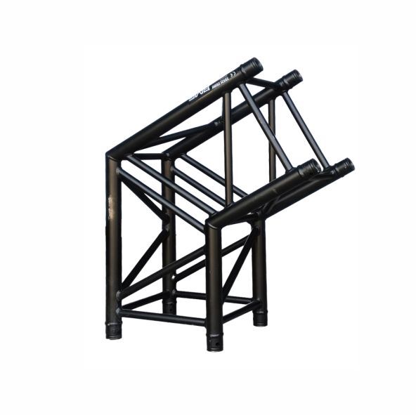 Aluminum Truss 120˚ 40x40 cm (black)
